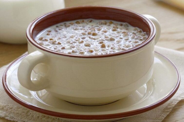 Grano saraceno con kefir per dimagrire